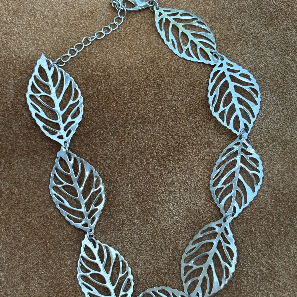 Silver Feather Boho Anklet. Ankle Bracelet.